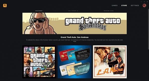 Rockstar Games Launcher截图
