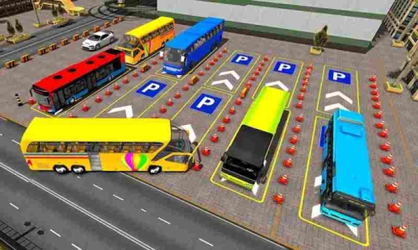 3D巴士停车截图