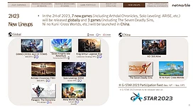 【G★2023】Netmarble预告于今年G-Star展出开放世界MMORPG等三款全新作品