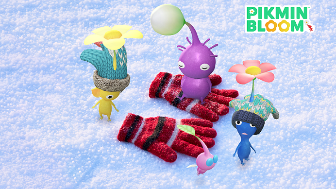 《PikminBloom》宣布準备迎接12月佳节活动连指手套饰品皮克敏回归