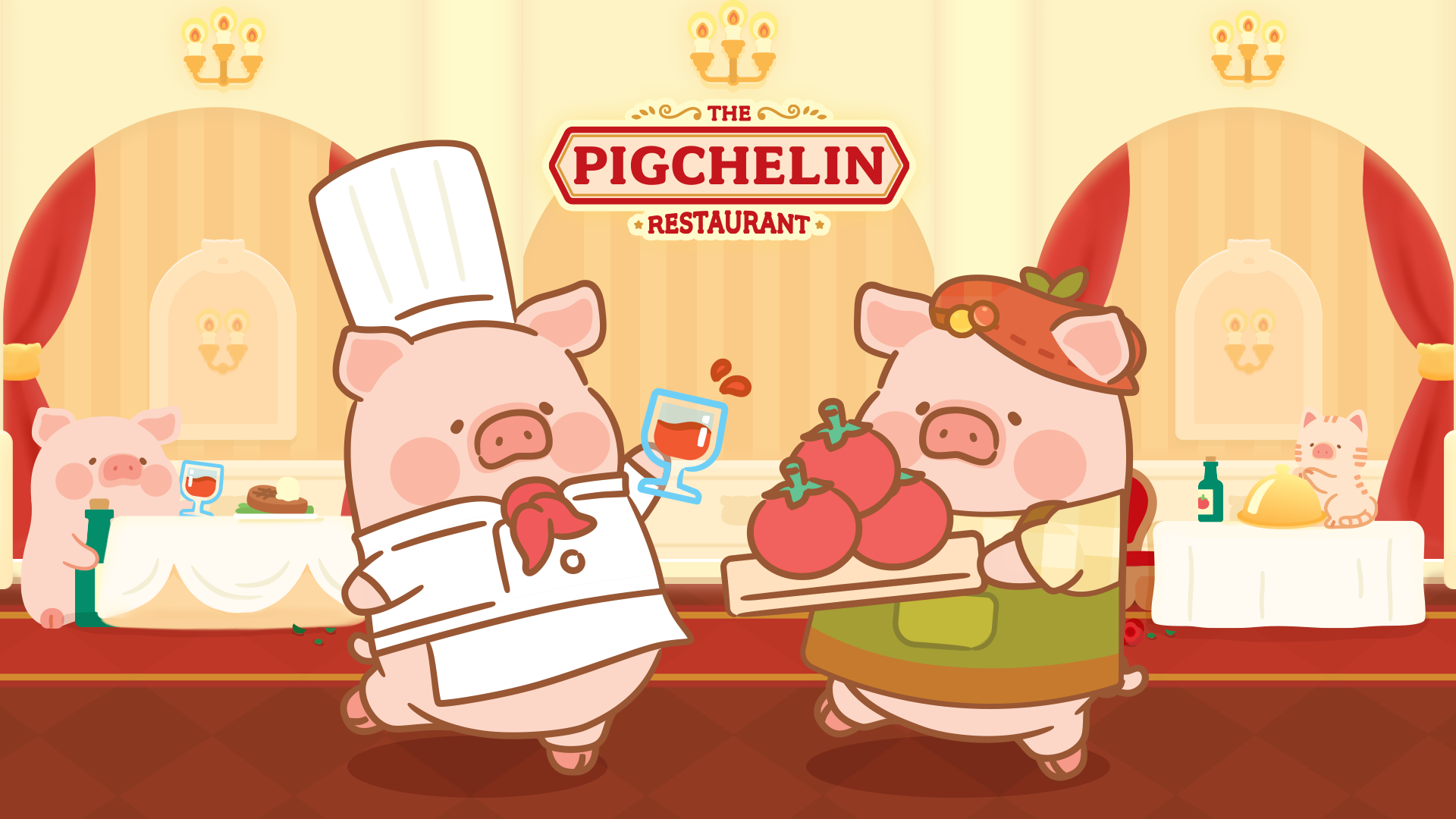 《罐头猪LuLu世界》首次更新联乘LuLu猪五星餐厅系列推两名全新角色