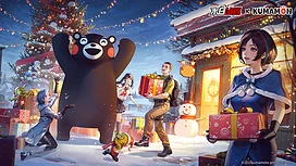 《末日喧嚣》×熊本熊联名活动正式开启和熊本熊一起过圣诞