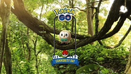 《PokemonGO》2024年第一个社群日主角宝可梦为草羽宝可梦木木枭