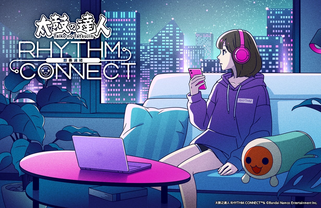 《太鼓之达人RHYTHMCONNECT》现已能游玩《IDOL》《BabyShark》等热门歌曲