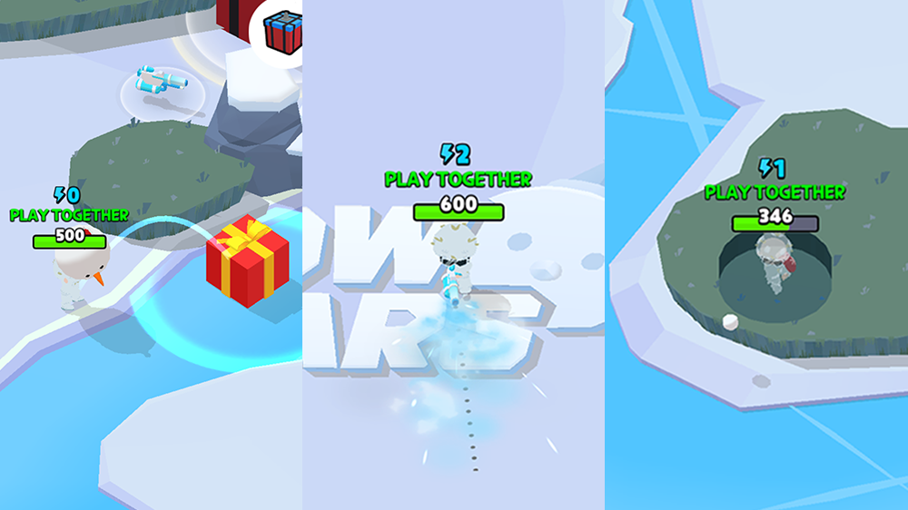 《天天玩乐园》进行冬季改版追加新游戏SnowWars.io
