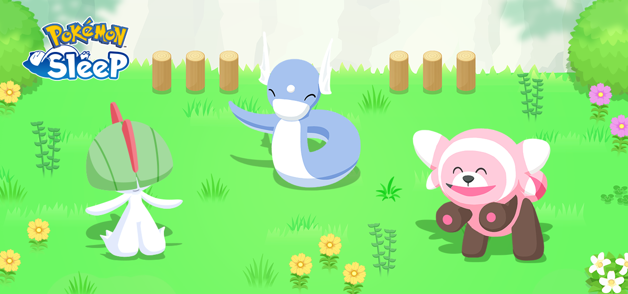 《PokémonSleep》将追加新营地宝蓝湖畔可遇见快龙、沙奈朵及艾路雷朵等宝可梦