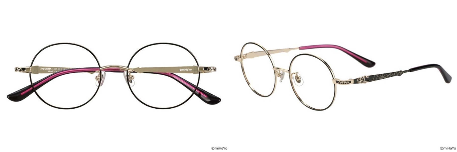 《崩坏：星穹铁道》xZoff联名眼镜今日开放预购公开四种联名眼镜款式