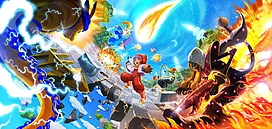 派对×射击游戏《陨石竞技场》释出主视觉图六名可玩角色展开陨石对战