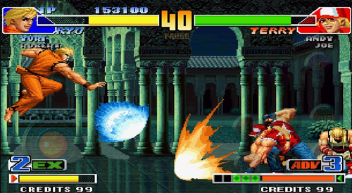 拳皇98v1.6无限能量版游戏图片